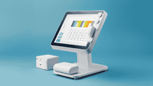 3D Art of what is EPOS system for UK businesses